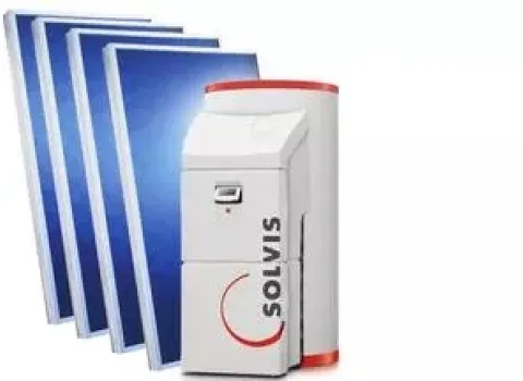 SolvisMax + Solar Kollektoren